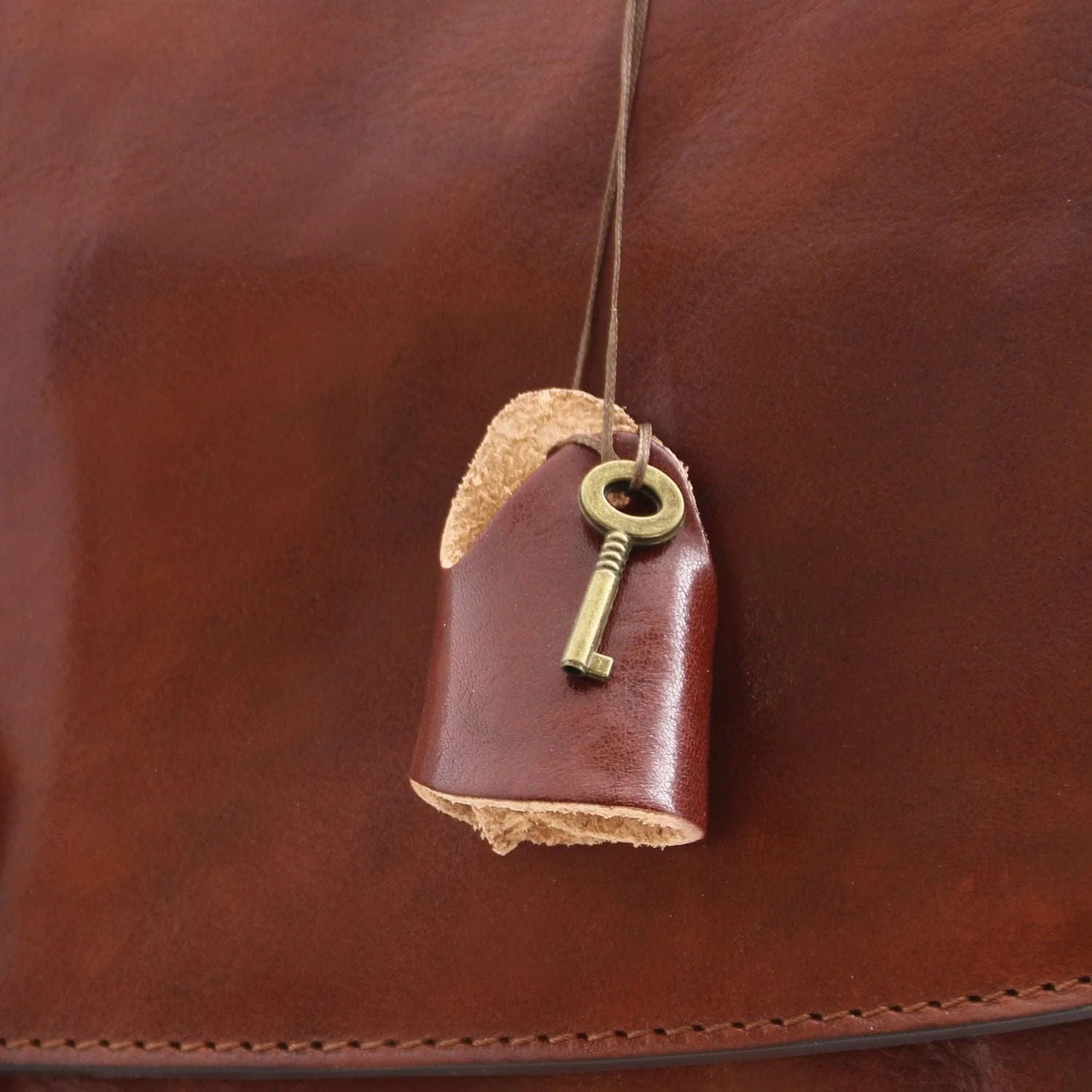 Alessandria - Matte leather multi compartment laptop briefcase | TL142067 - Image 28