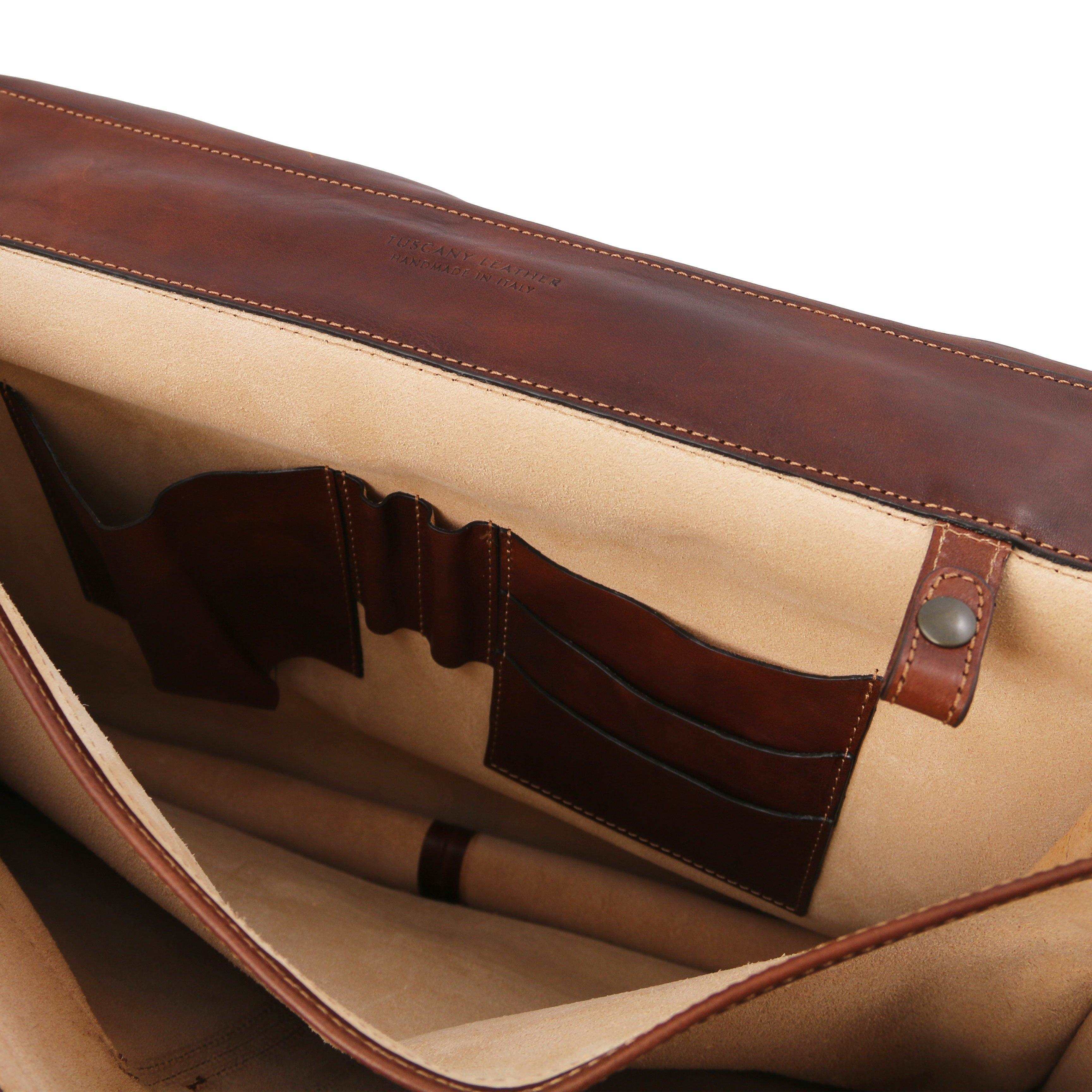 Ancona - Leather messenger bag | TL142073 - Image 17