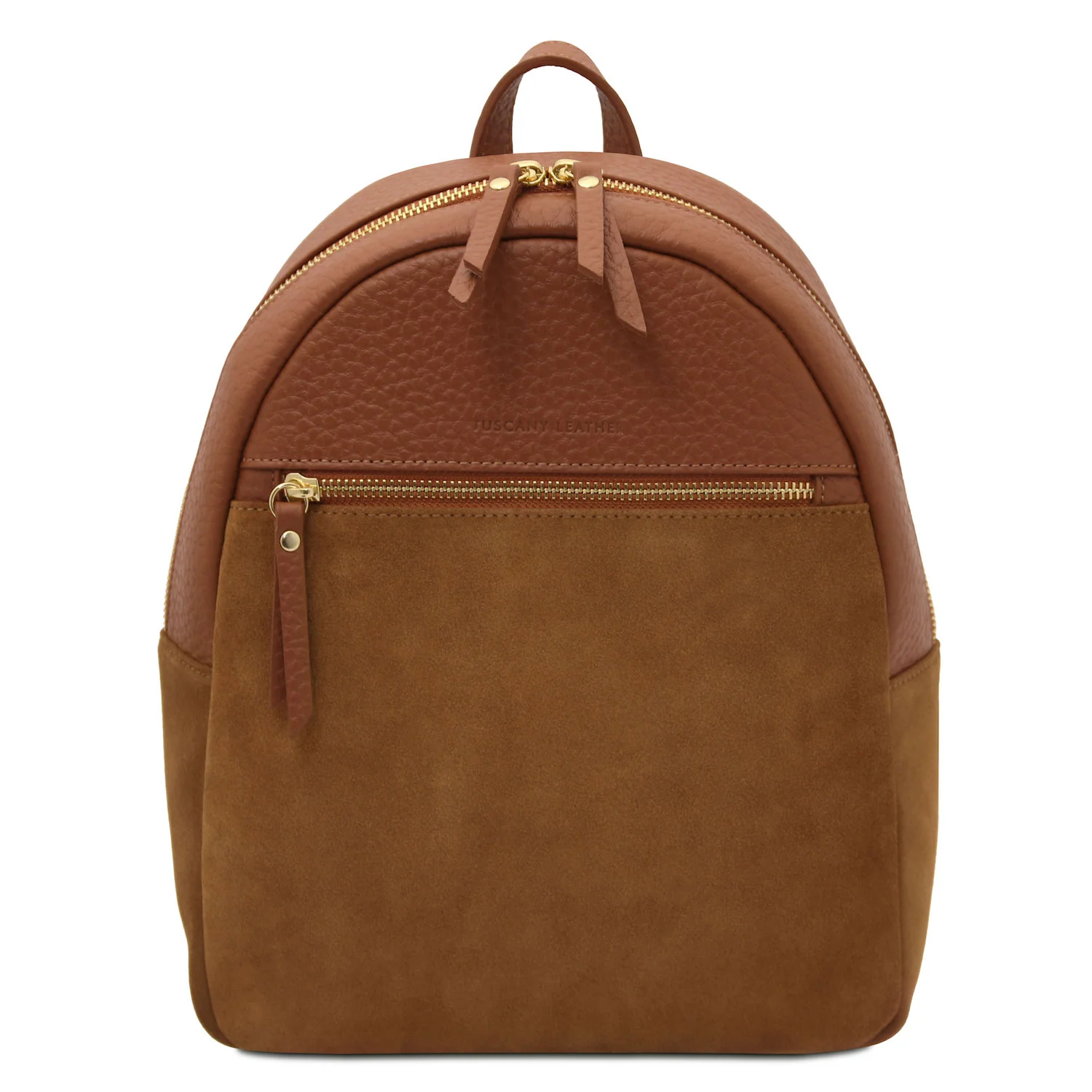 Arco - Suede and pebbled leather backpack | TL142509 - Image 8