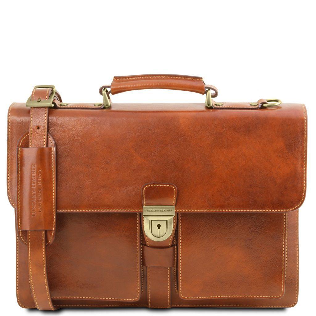 Assisi - Leather briefcase 3 compartments | TL141825 - Image 12