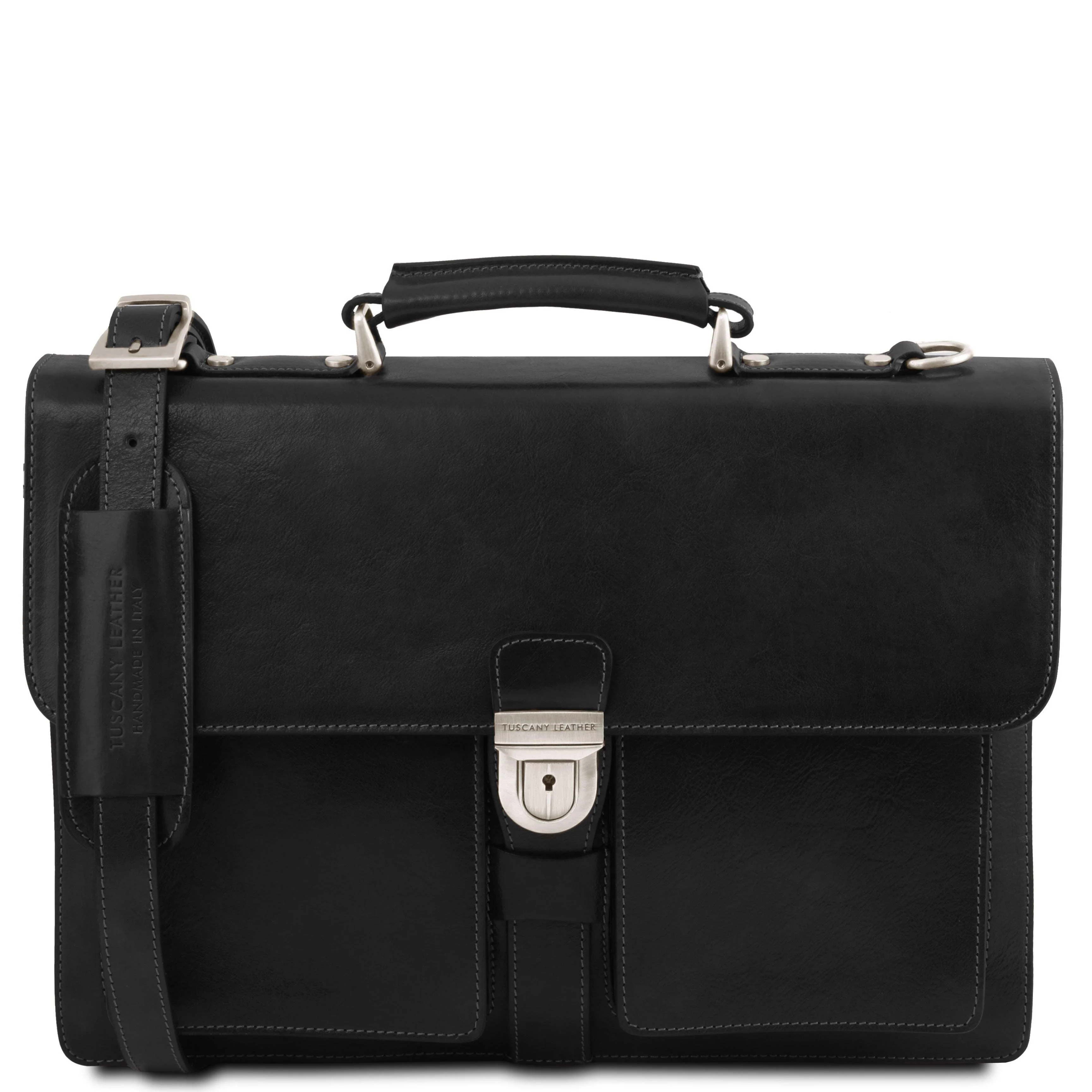 Assisi - Leather briefcase 3 compartments | TL141825 - Image 16