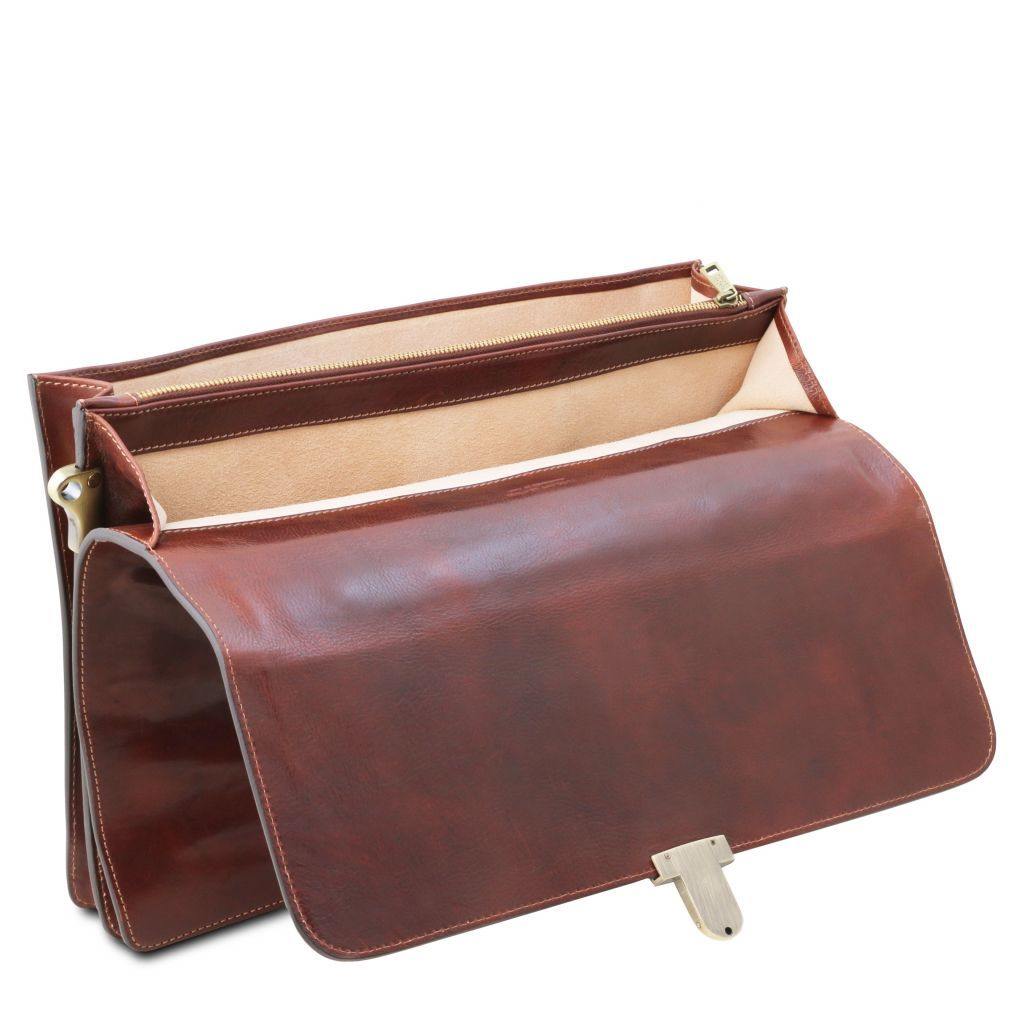 Assisi - Leather briefcase 3 compartments | TL141825 - Image 6