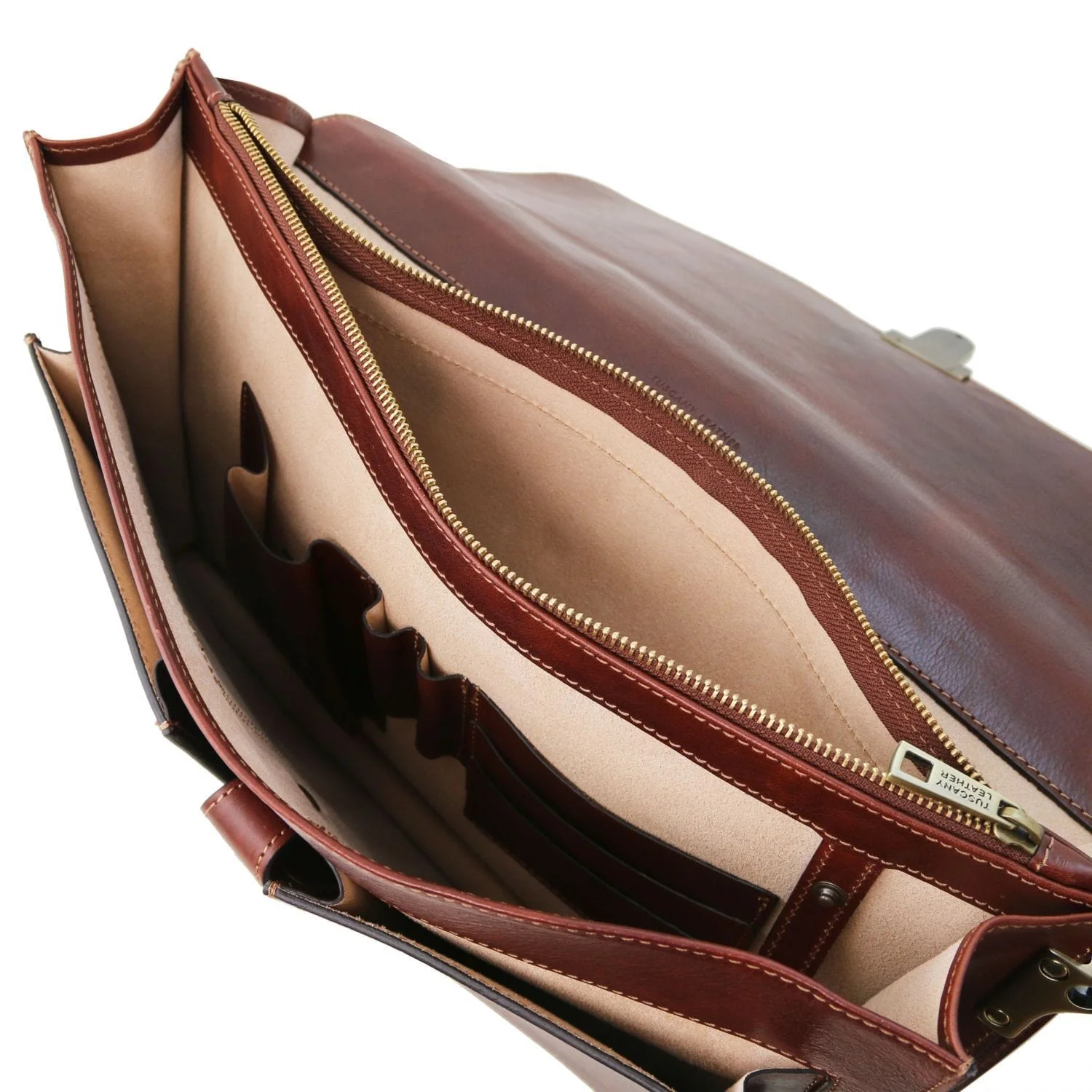 Assisi - Leather briefcase 3 compartments | TL141825 - Image 8