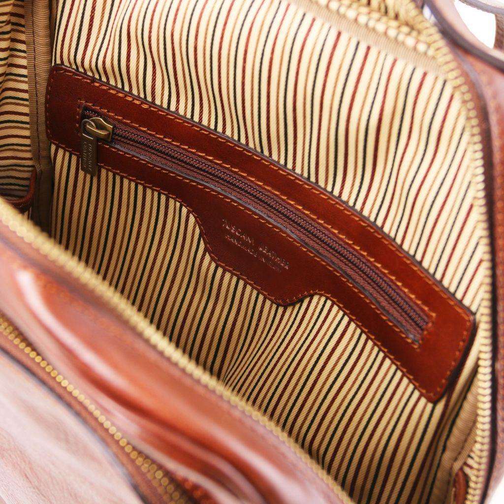 Bangkok - Matte leather laptop backpack | TL141793 - Image 7