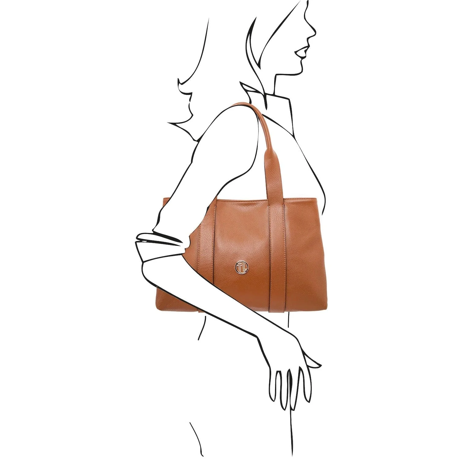 Callie - Soft leather shoulder bag | TL142415 - Image 32