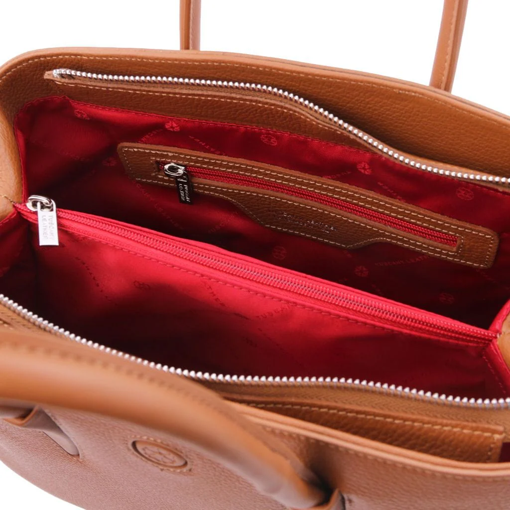 Camelia - Italian leather tote bag | TL141728 - Image 18