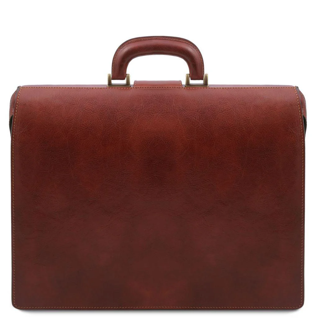 Canova - 3-compartment leather doctor bag briefcase | TL142352 - Image 9