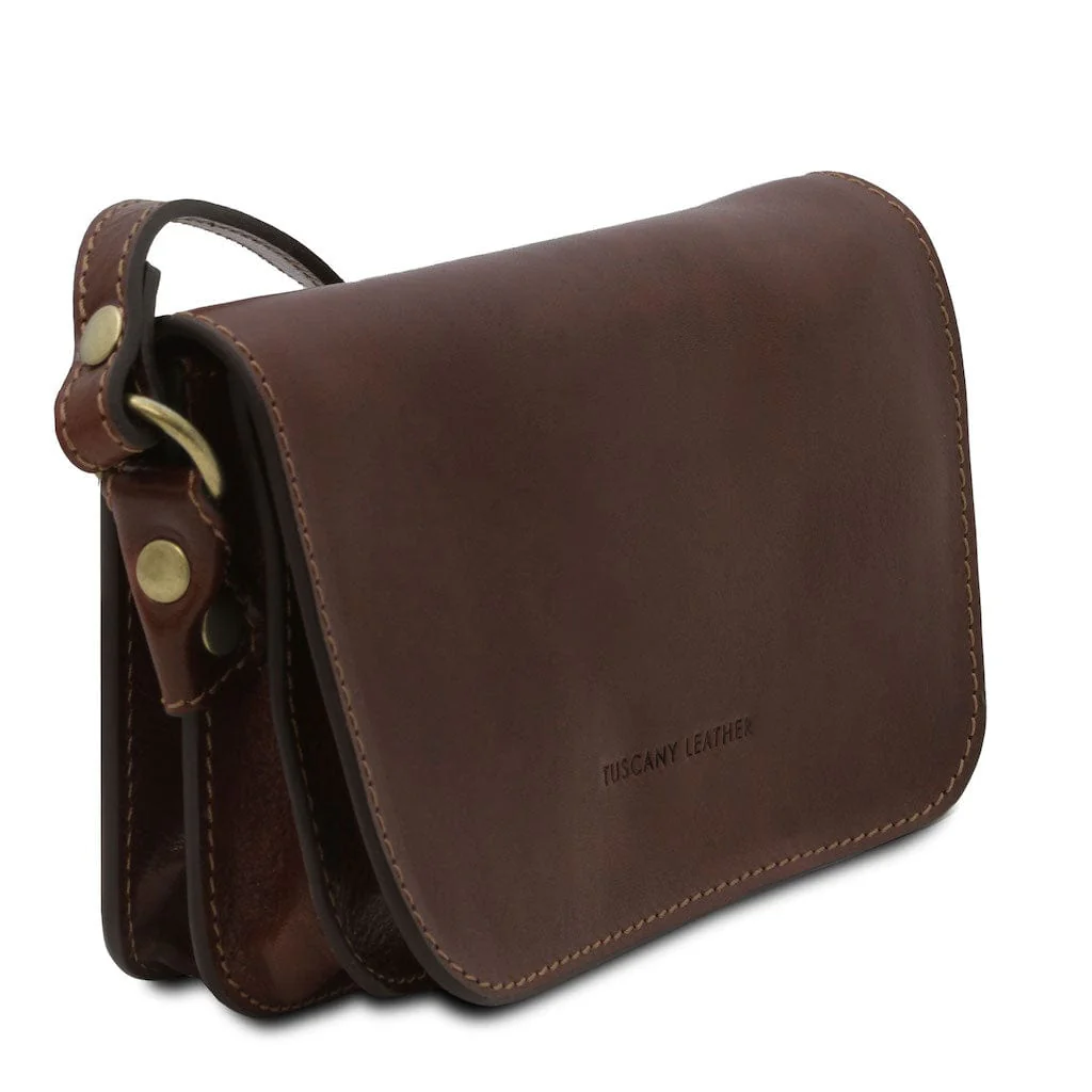 Carmen - Leather shoulder bag with flap | TL141713 - Image 14