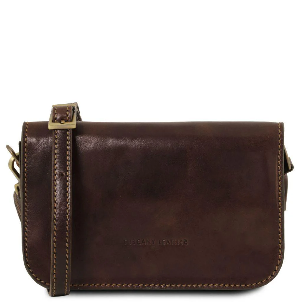 Carmen - Leather shoulder bag with flap | TL141713 - Image 15