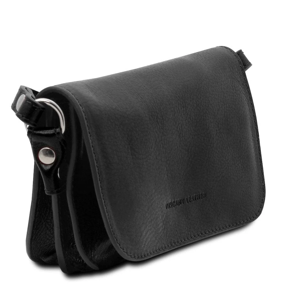 Carmen - Leather shoulder bag with flap | TL141713 - Image 17