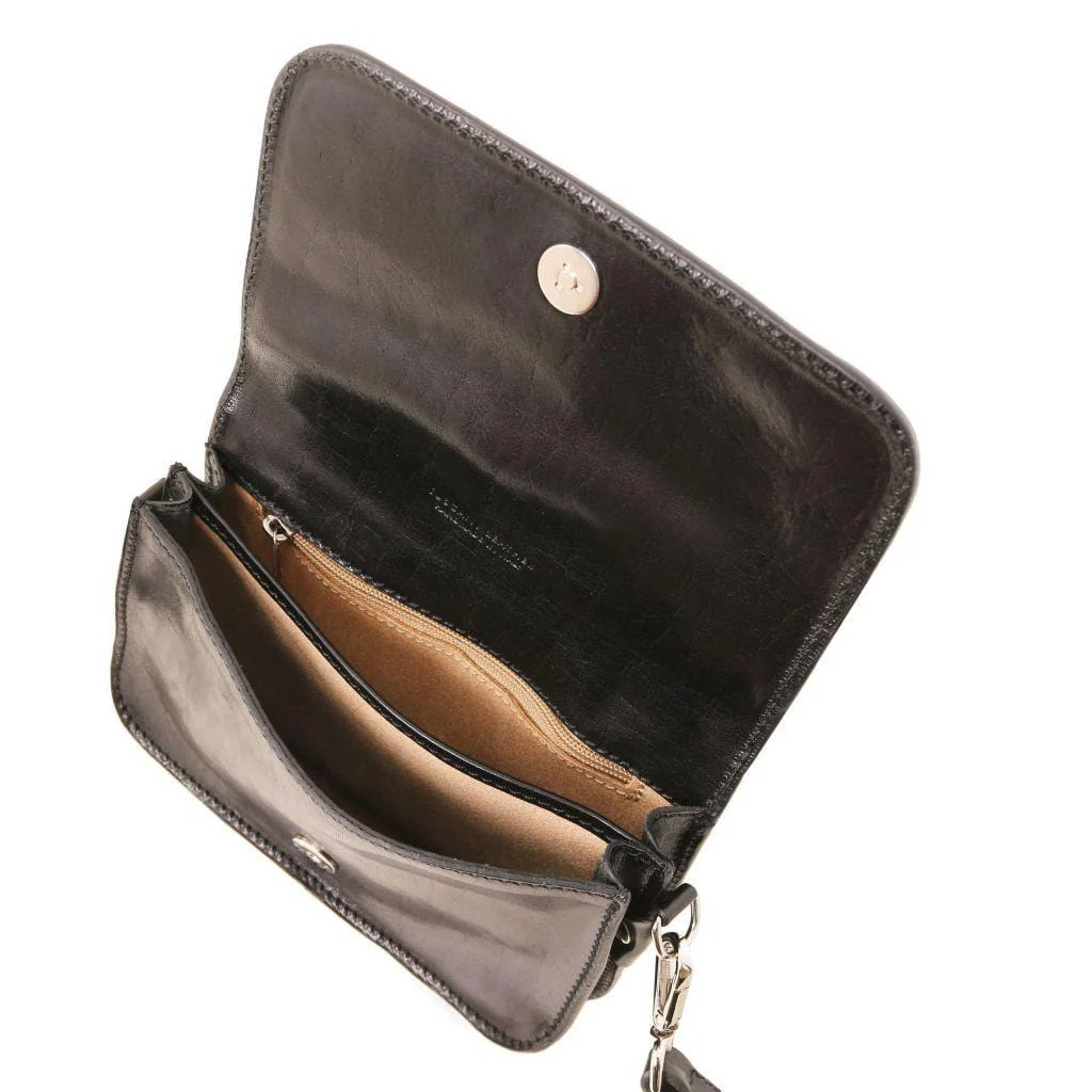Carmen - Leather shoulder bag with flap | TL141713 - Image 19