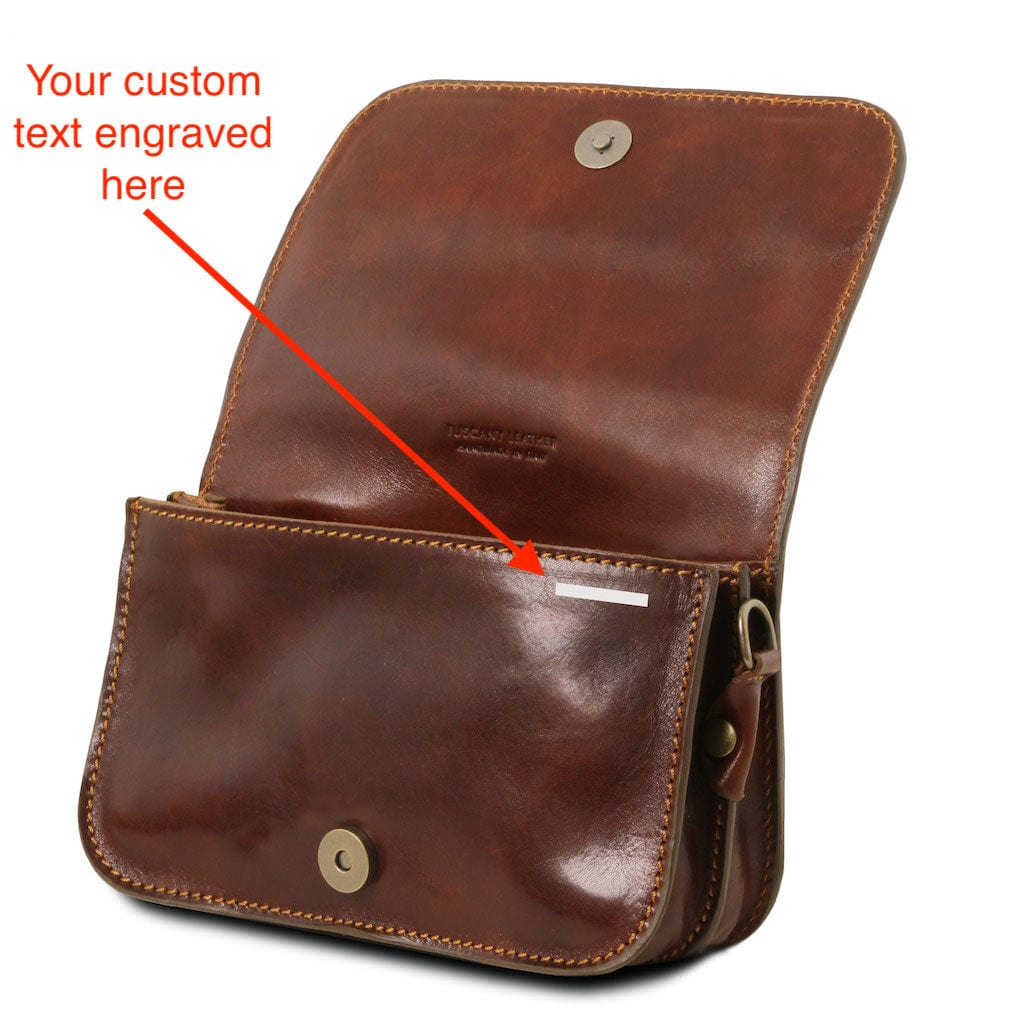 Carmen - Leather shoulder bag with flap | TL141713 - Image 2
