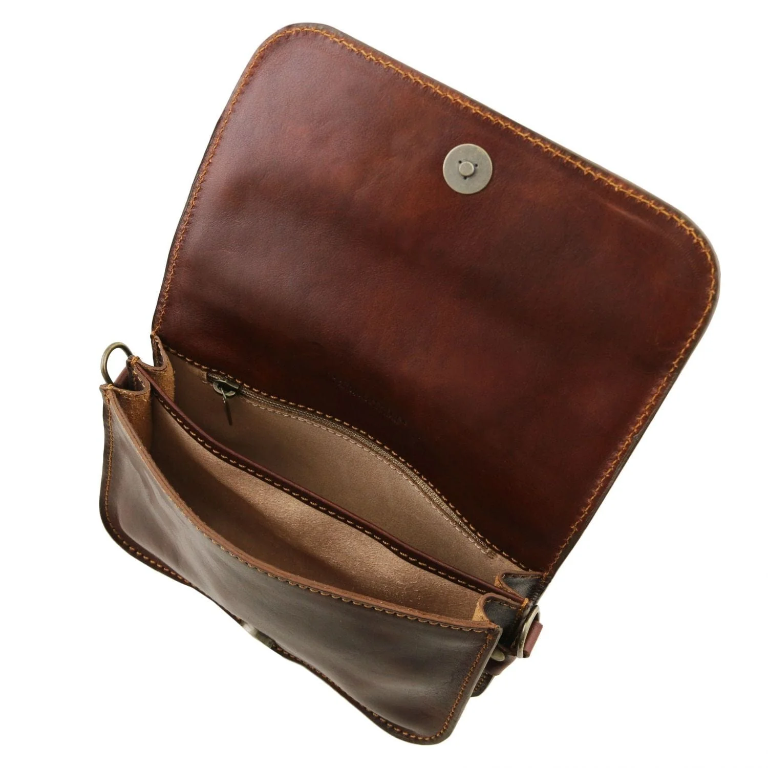 Carmen - Leather shoulder bag with flap | TL141713 - Image 20