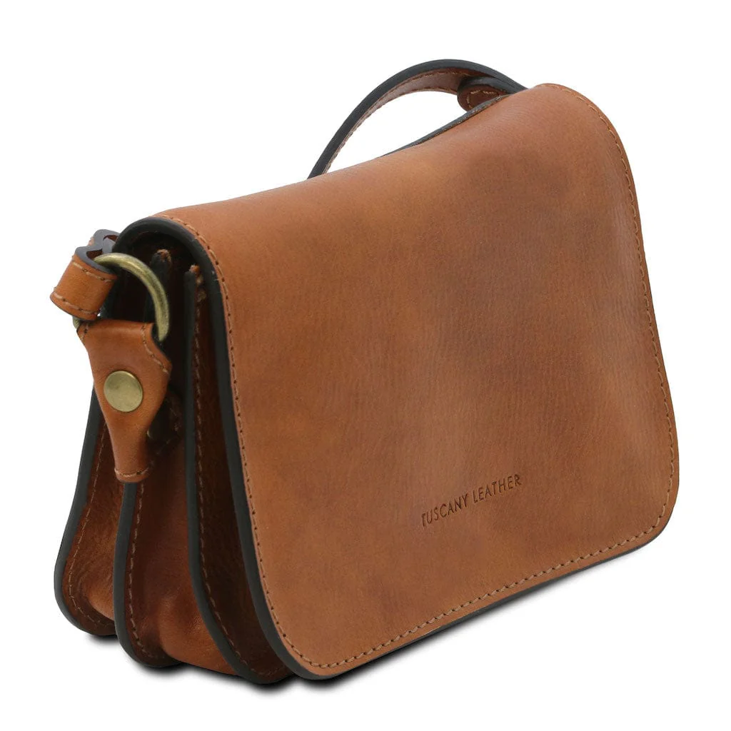 Carmen - Leather shoulder bag with flap | TL141713 - Image 6