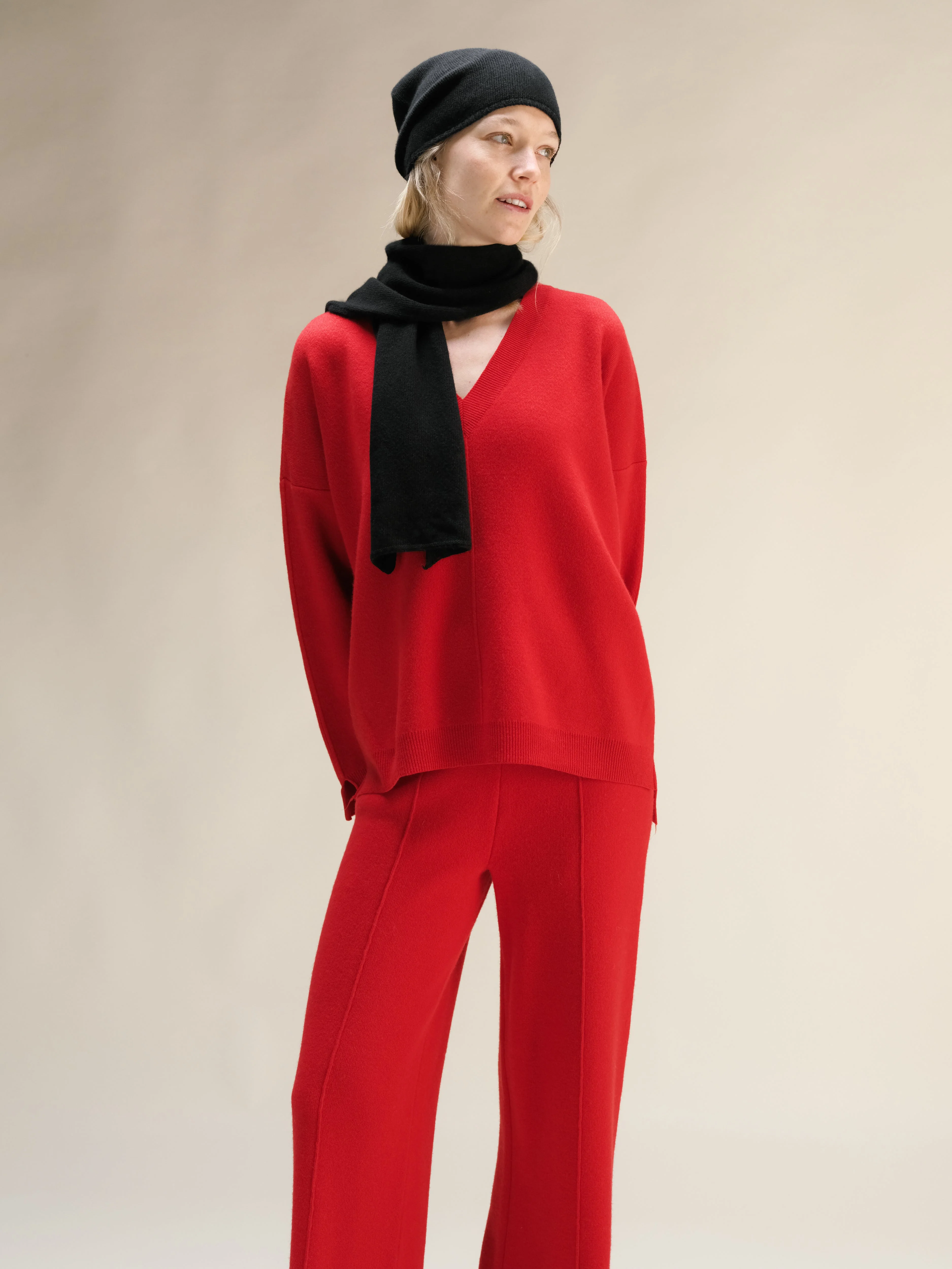 Cashmere Mix Scarf - Image 36