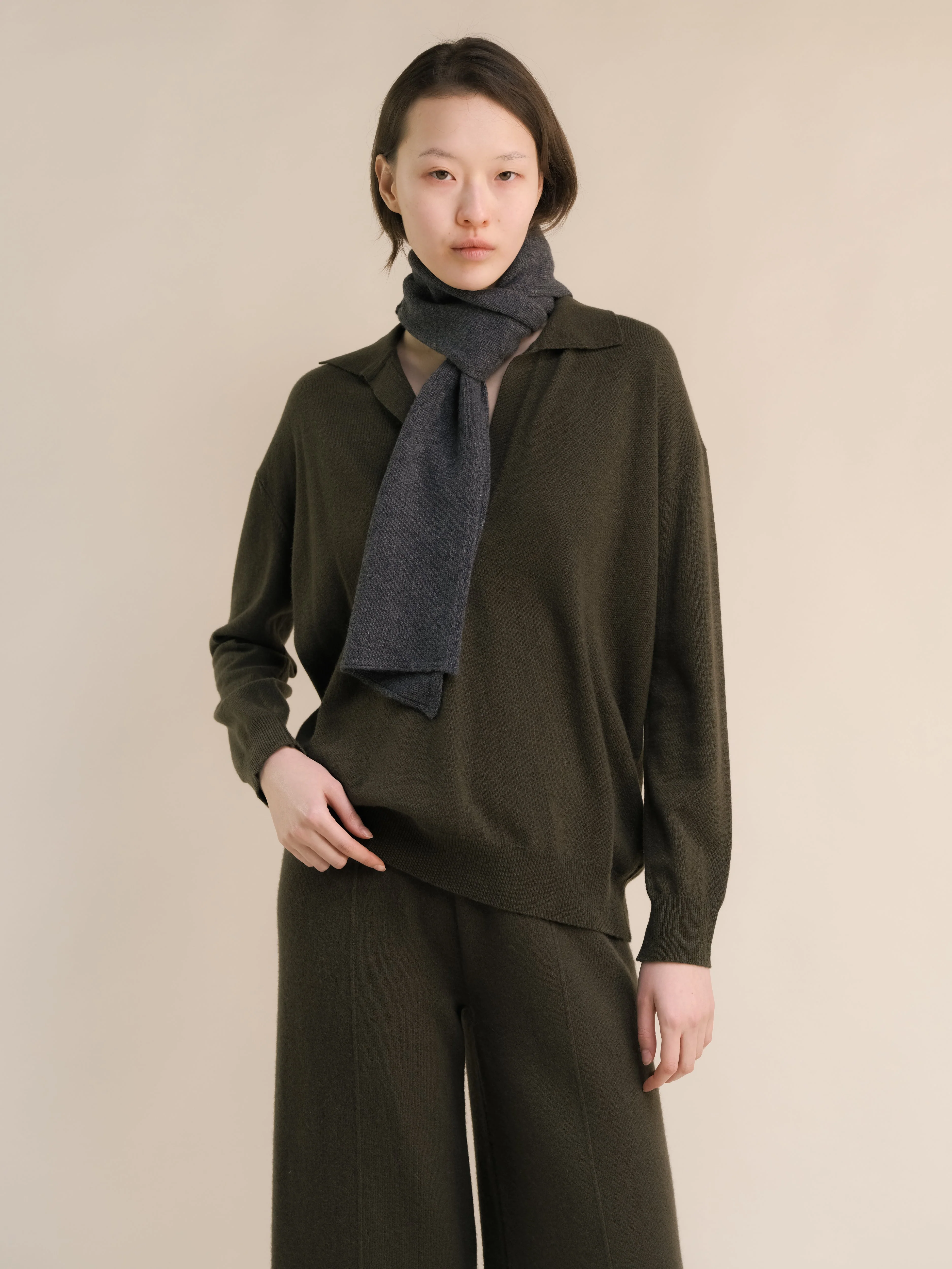 Cashmere Mix Scarf - Image 37