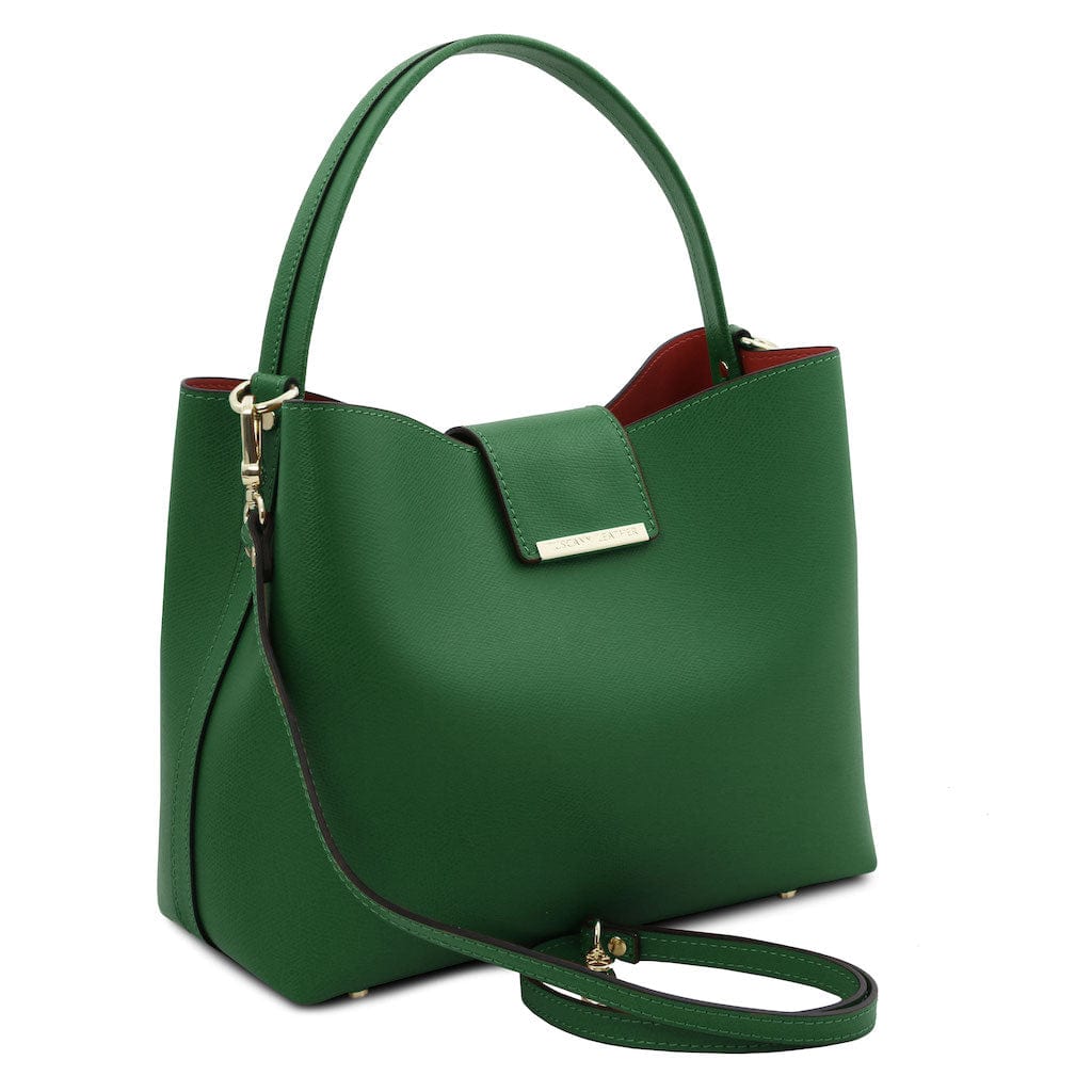 Clio - Palmellato leather bucket bag | TL141690 - Image 26