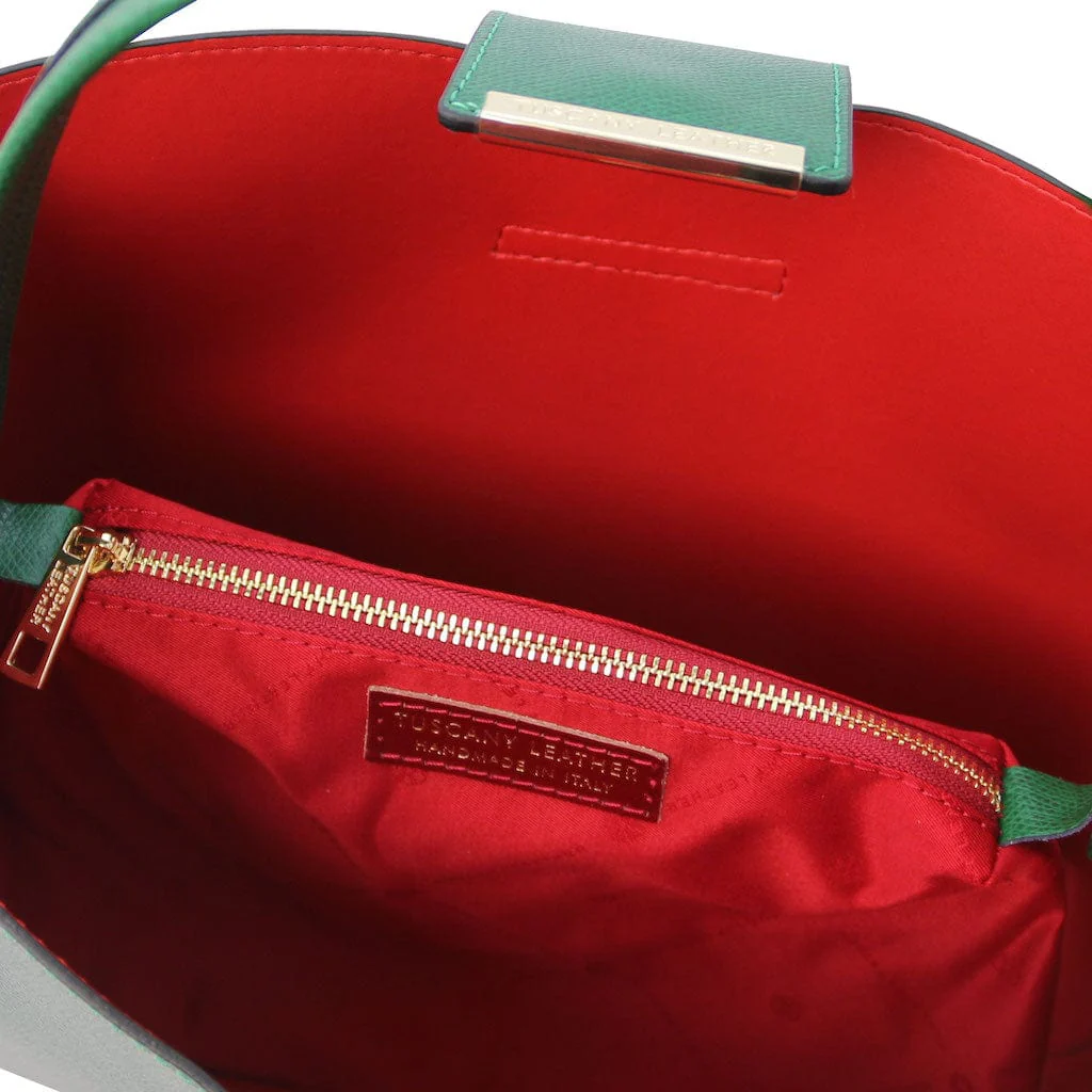 Clio - Palmellato leather bucket bag | TL141690 - Image 27