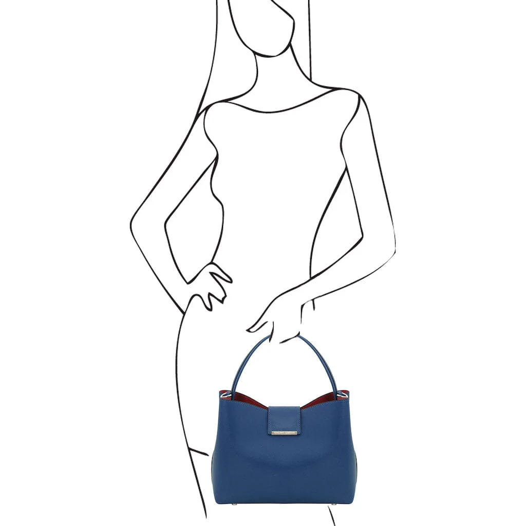 Clio - Palmellato leather bucket bag | TL141690 - Image 40