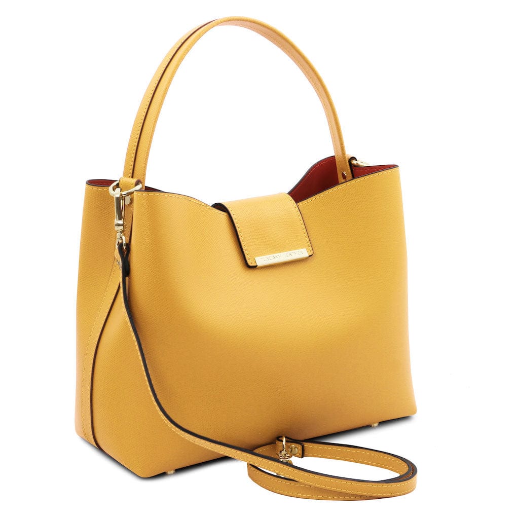 Clio - Palmellato leather bucket bag | TL141690 - Image 47