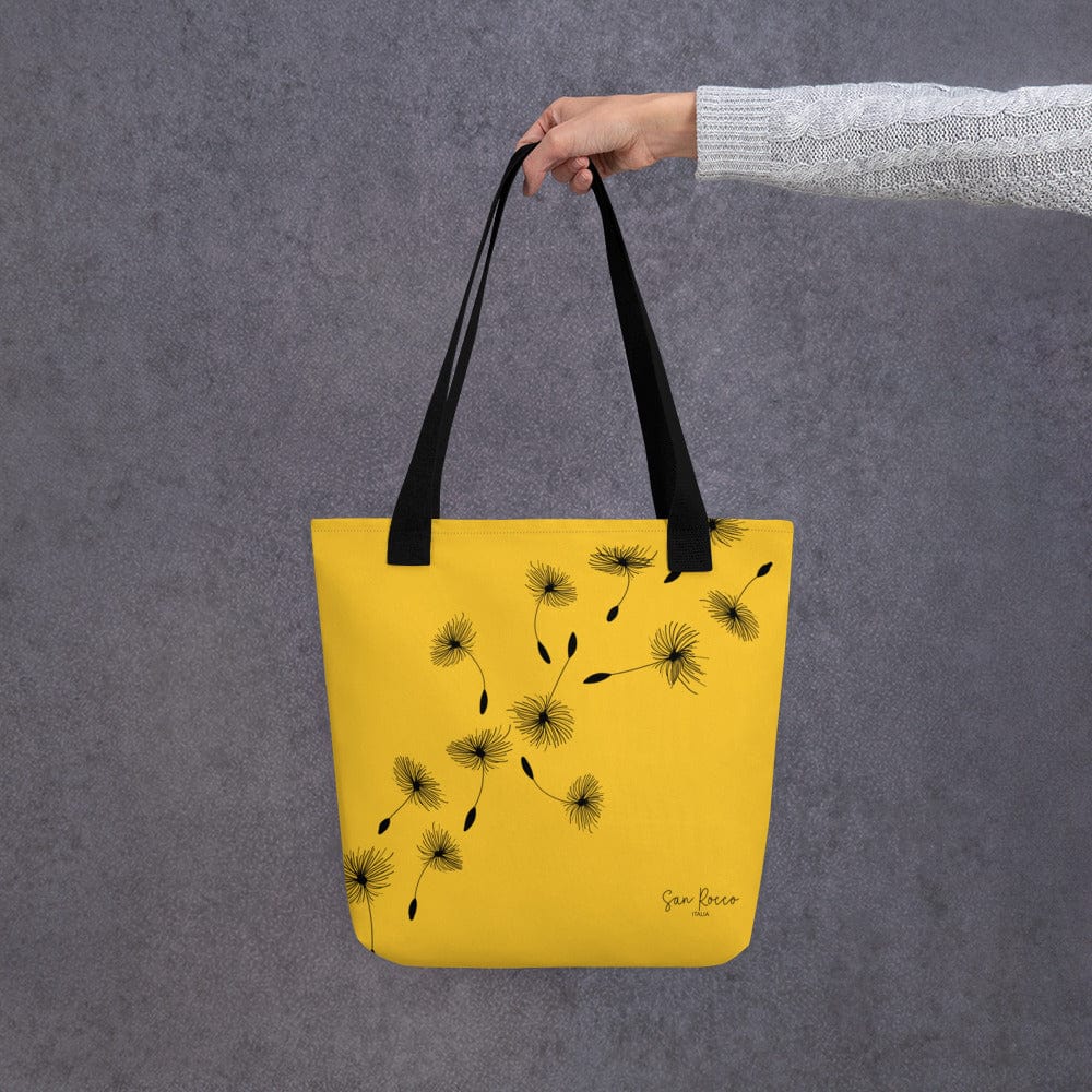 Yellow Dandelion Tote Bag - Image 5