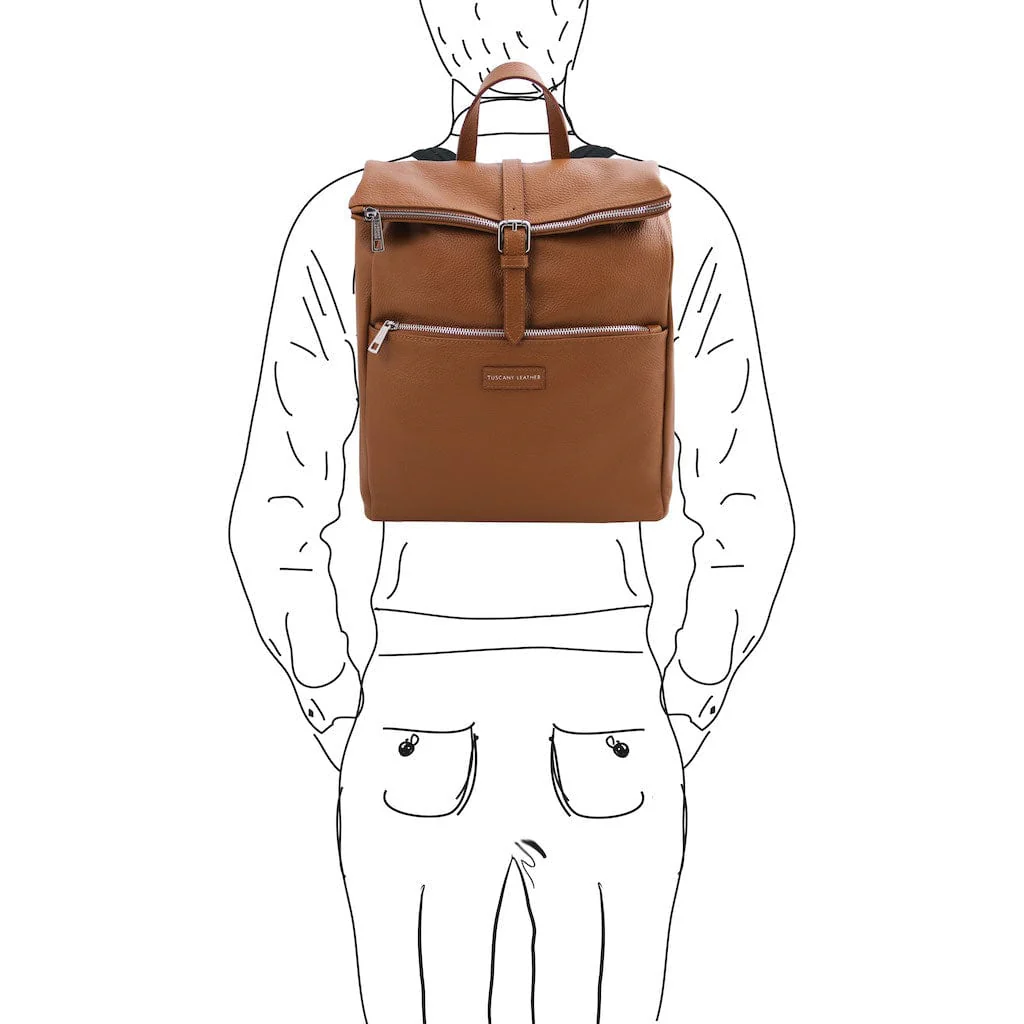 Denver - Soft leather backpack | TL142355 - Image 11