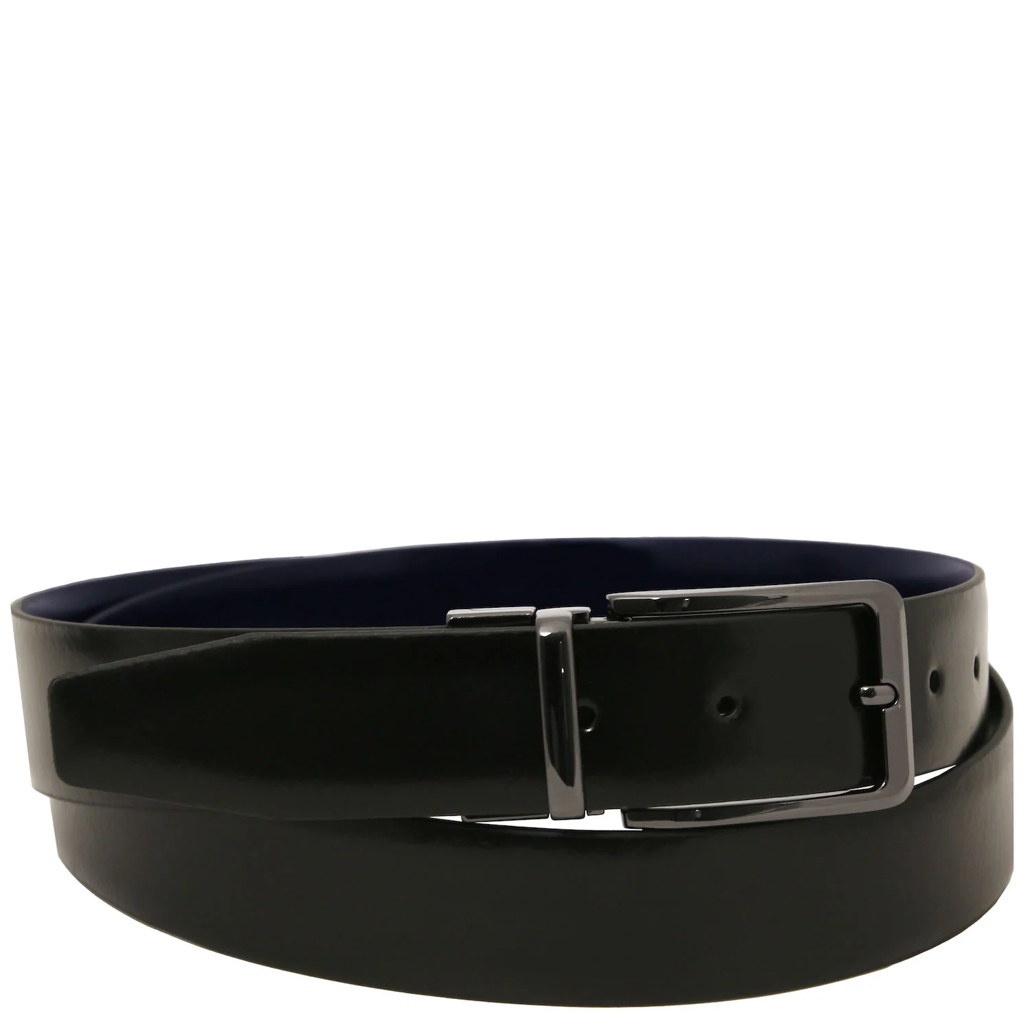 Elegant double-sided brushed leather belt 35mm | TL142540 - Image 9