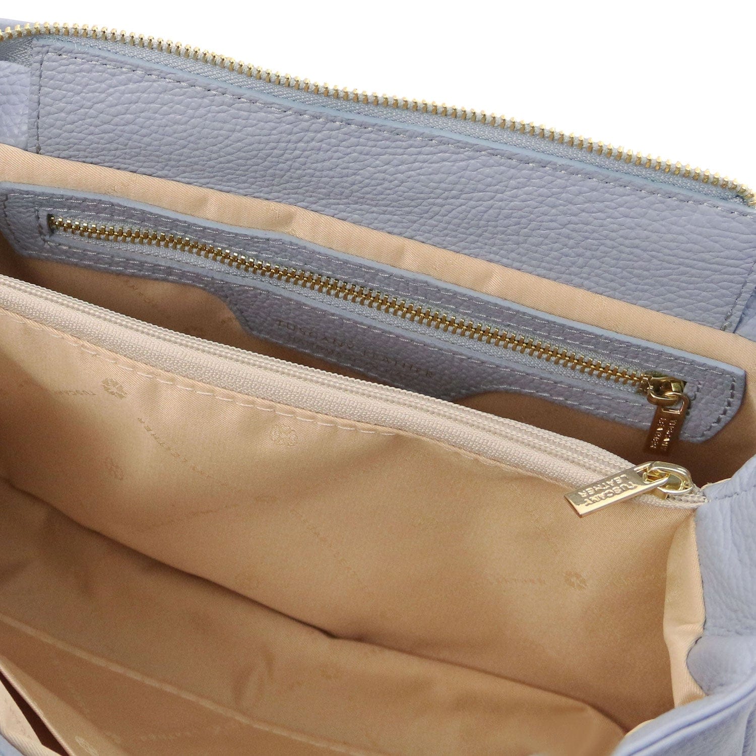 Elettra - Soft leather shoulder bag with chain strap  | TL142353 - Image 6