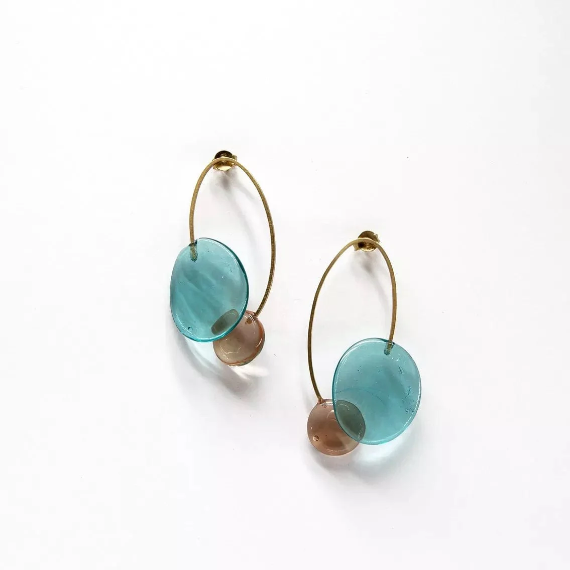 Elia earrings with Murano glass - Image 5