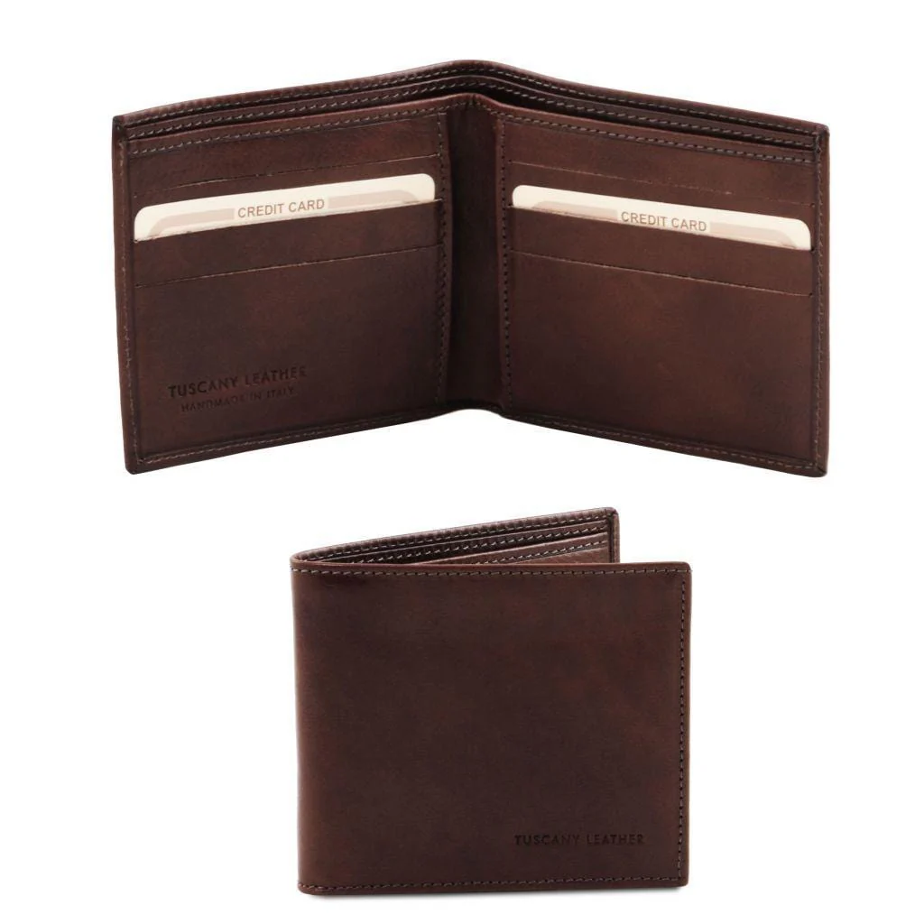 Exclusive 2 fold leather wallet for men | TL140797 - Image 3