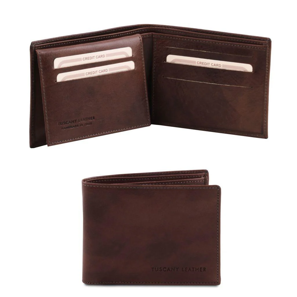 Exclusive leather tri fold wallet for men | TL141353 - Image 7