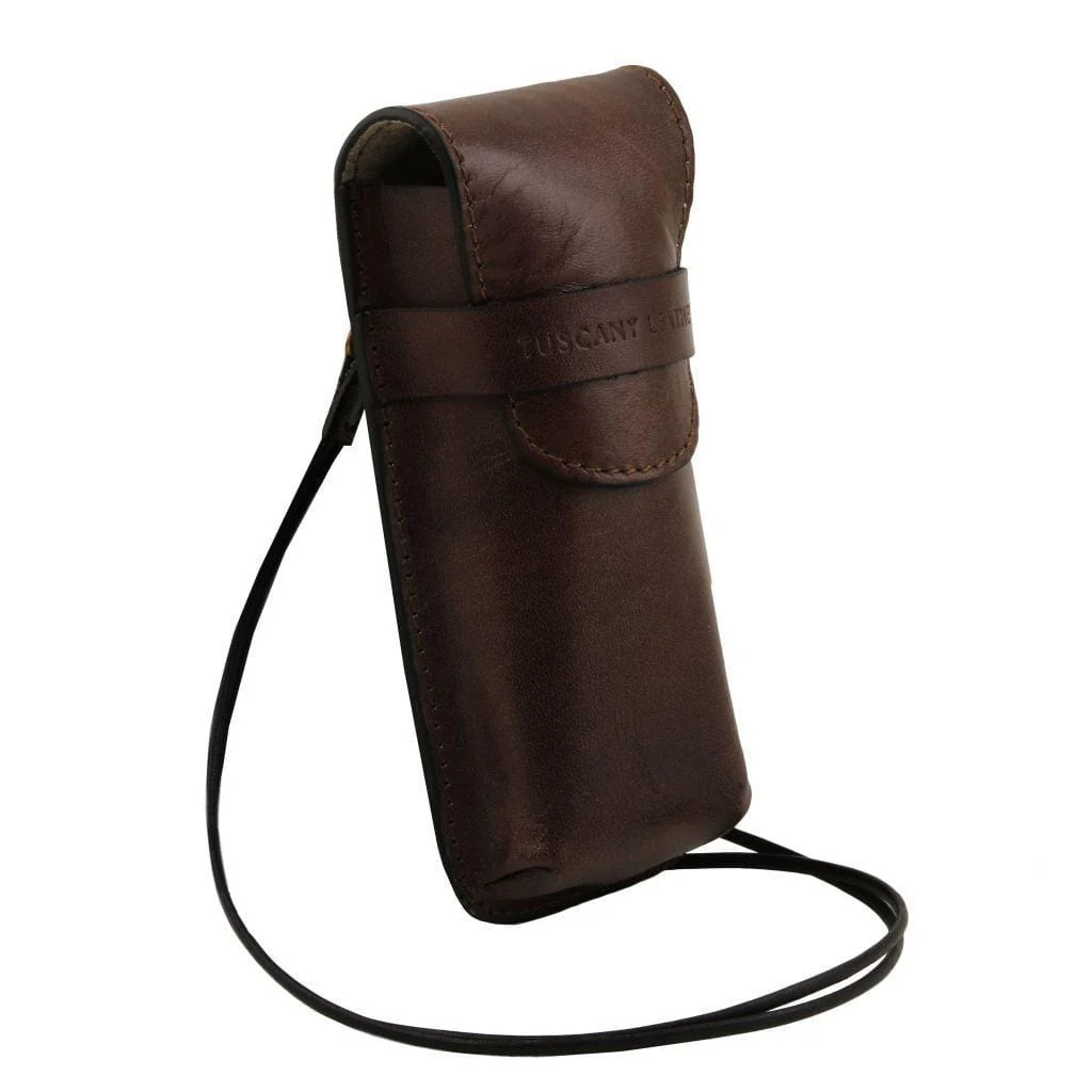 Exclusive Leather Crossbody Case for Glasses | TL141282 - Image 3