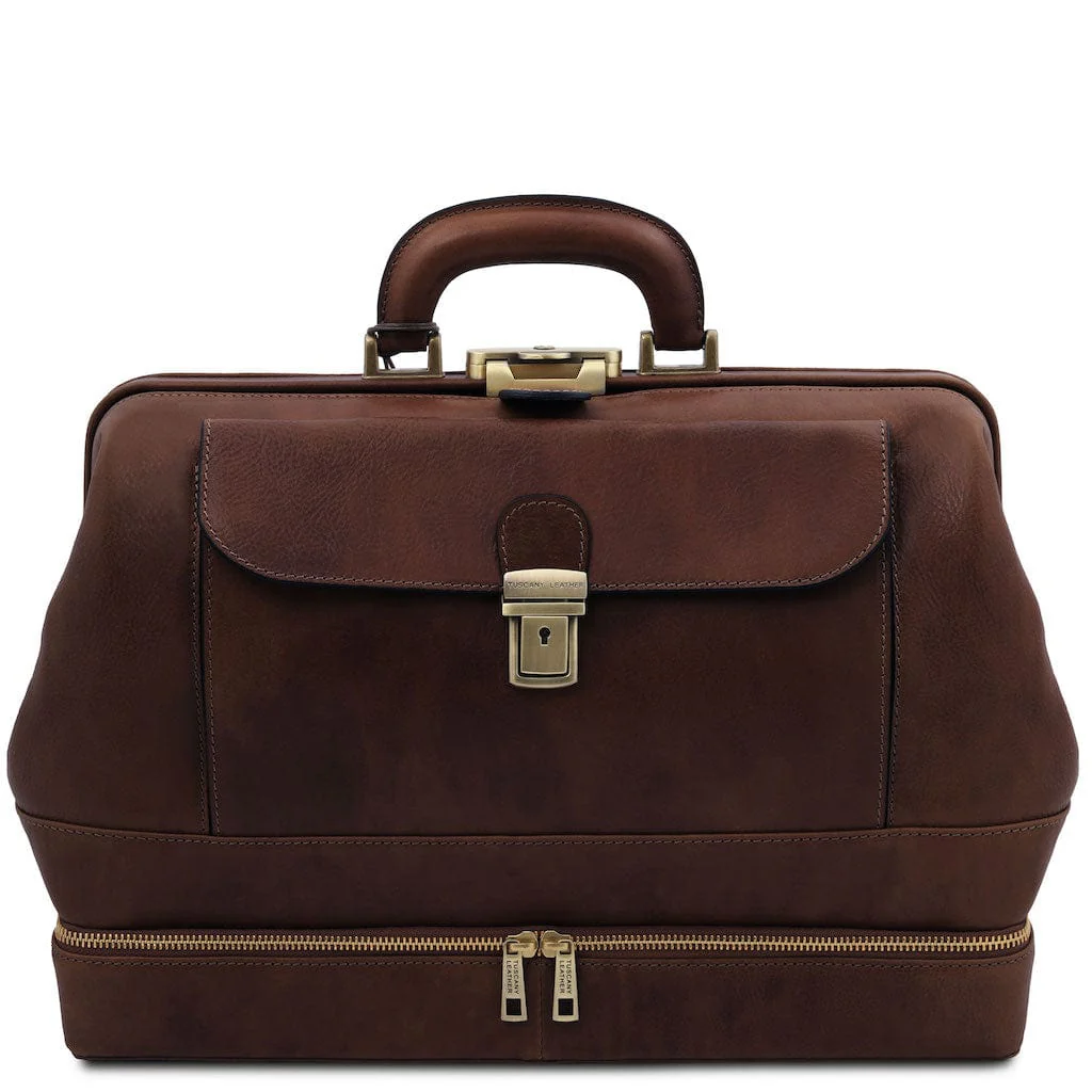 Giotto - Exclusive double-bottom leather doctor bag | TL142344 - Image 23