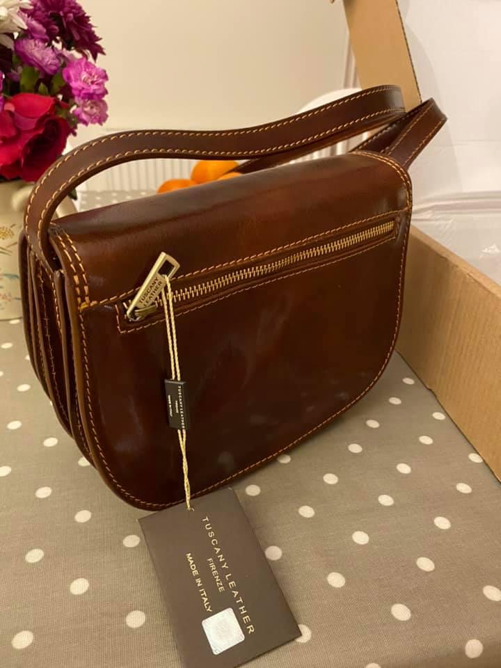 Isabella - leather saddle bag | TL9031 - Image 4