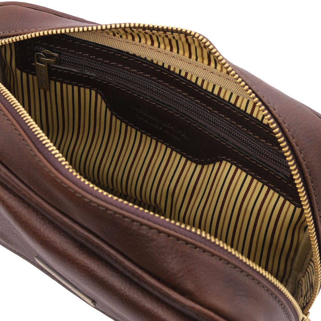 Ivan - Leather handy wrist bag for men | TL140849 - Image 11