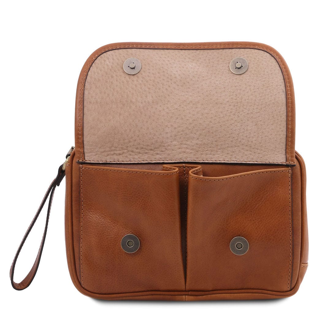 Ivan - Leather handy wrist bag for men | TL140849 - Image 24
