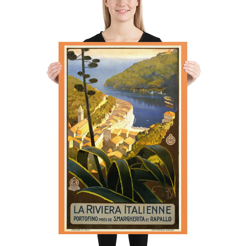 La Riviera Italienne - Portofino Poster - Image 4