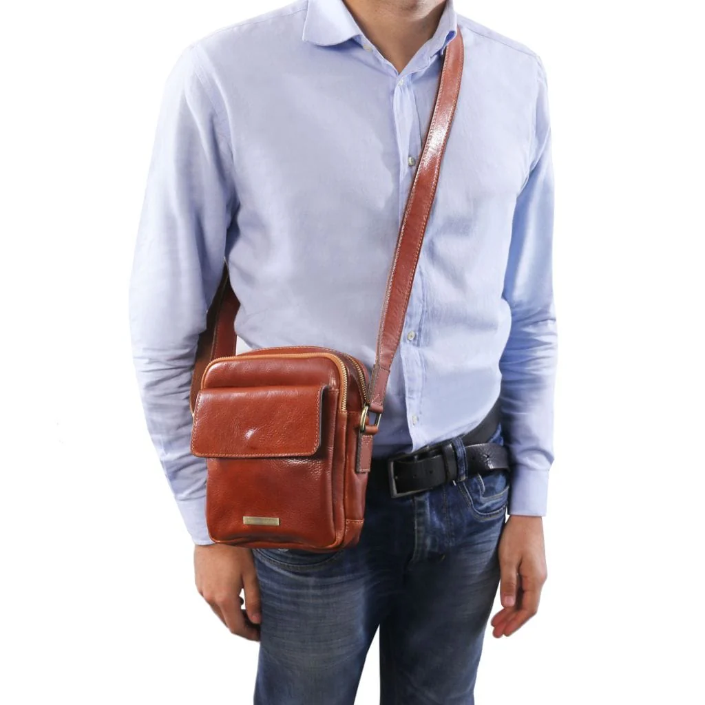 Larry - Leather Crossbody Bag | TL141915