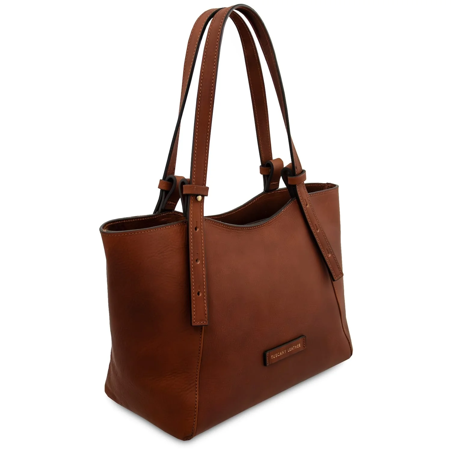 Libra - Long handle leather tote bag | TL142562 - Image 4