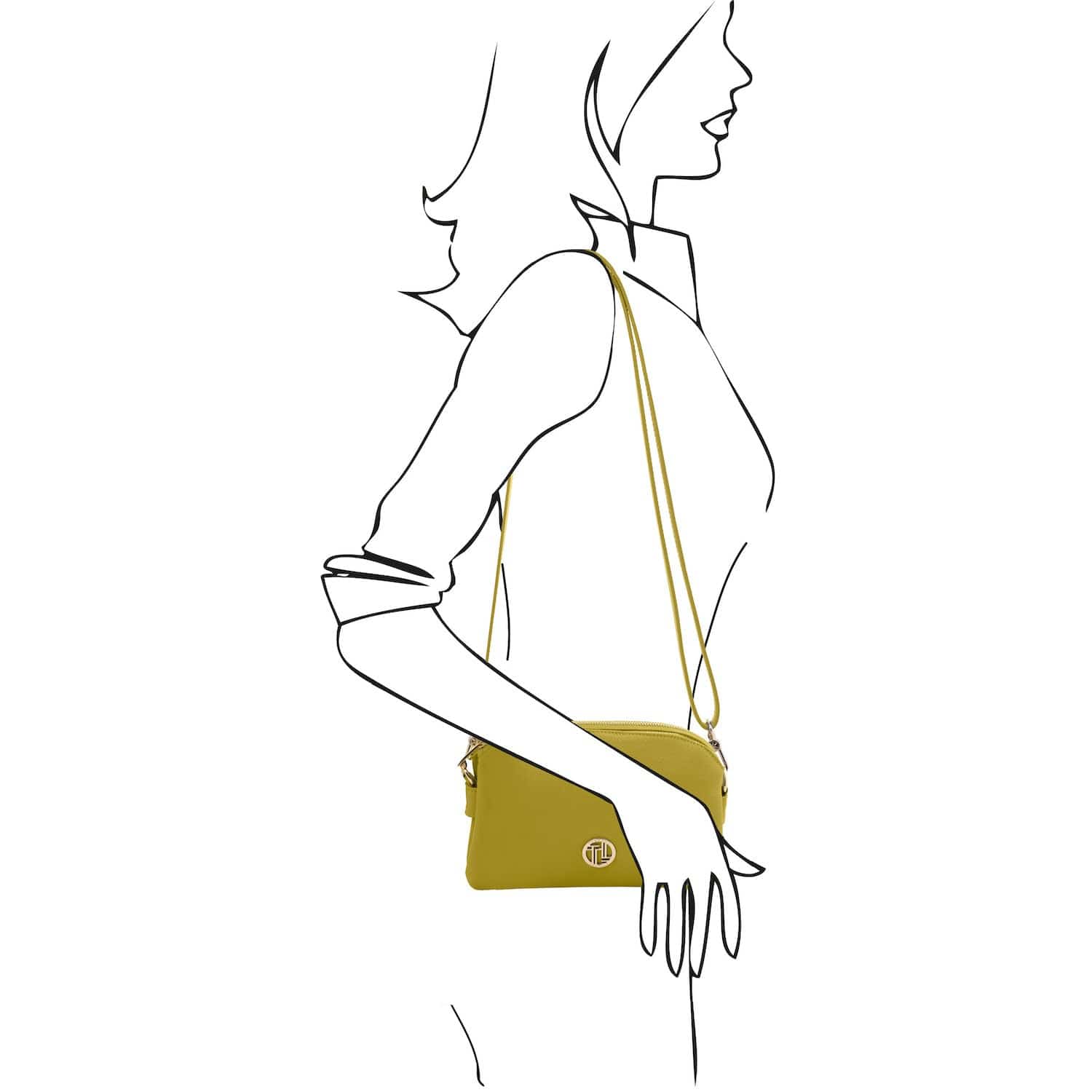 Lily - Soft leather shoulder bag | TL142375 - Image 55