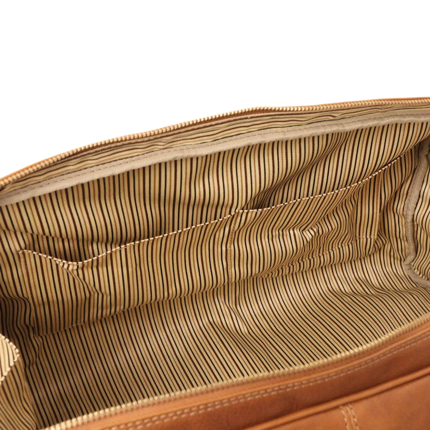 Lisbona - Travel leather duffel bag in matte leather - Small size | TL142441 - Image 7