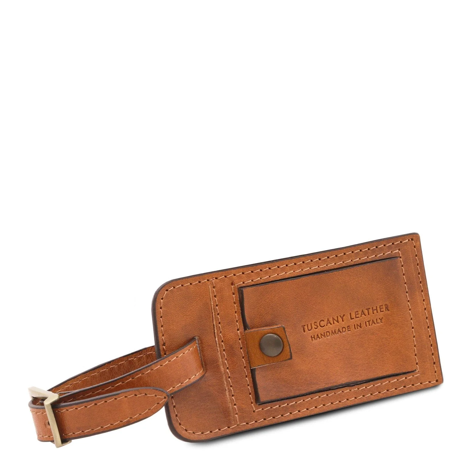Lisbona - Travel leather duffel bag in matte leather - Small size | TL142441 - Image 9