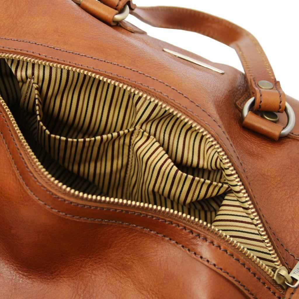 Lucrezia - Leather maxi duffle bag purse | TL141977 - Image 8