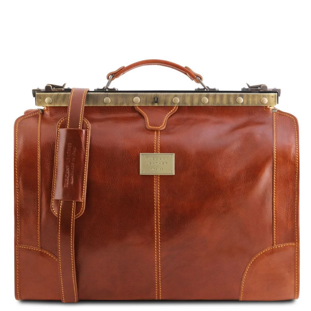 Madrid - Gladstone Leather Bag - Small size | TL1023 - Image 10