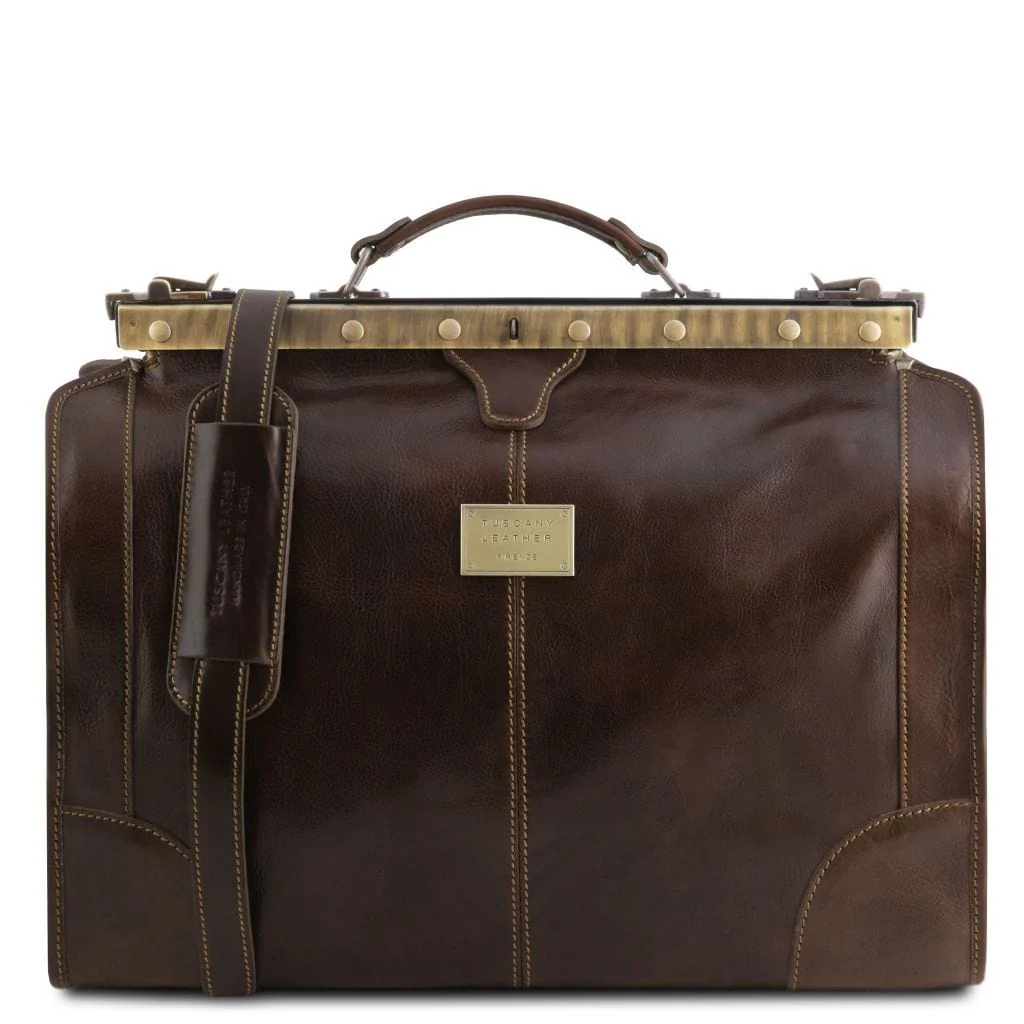 Madrid - Gladstone Leather Bag - Small size | TL1023 - Image 8