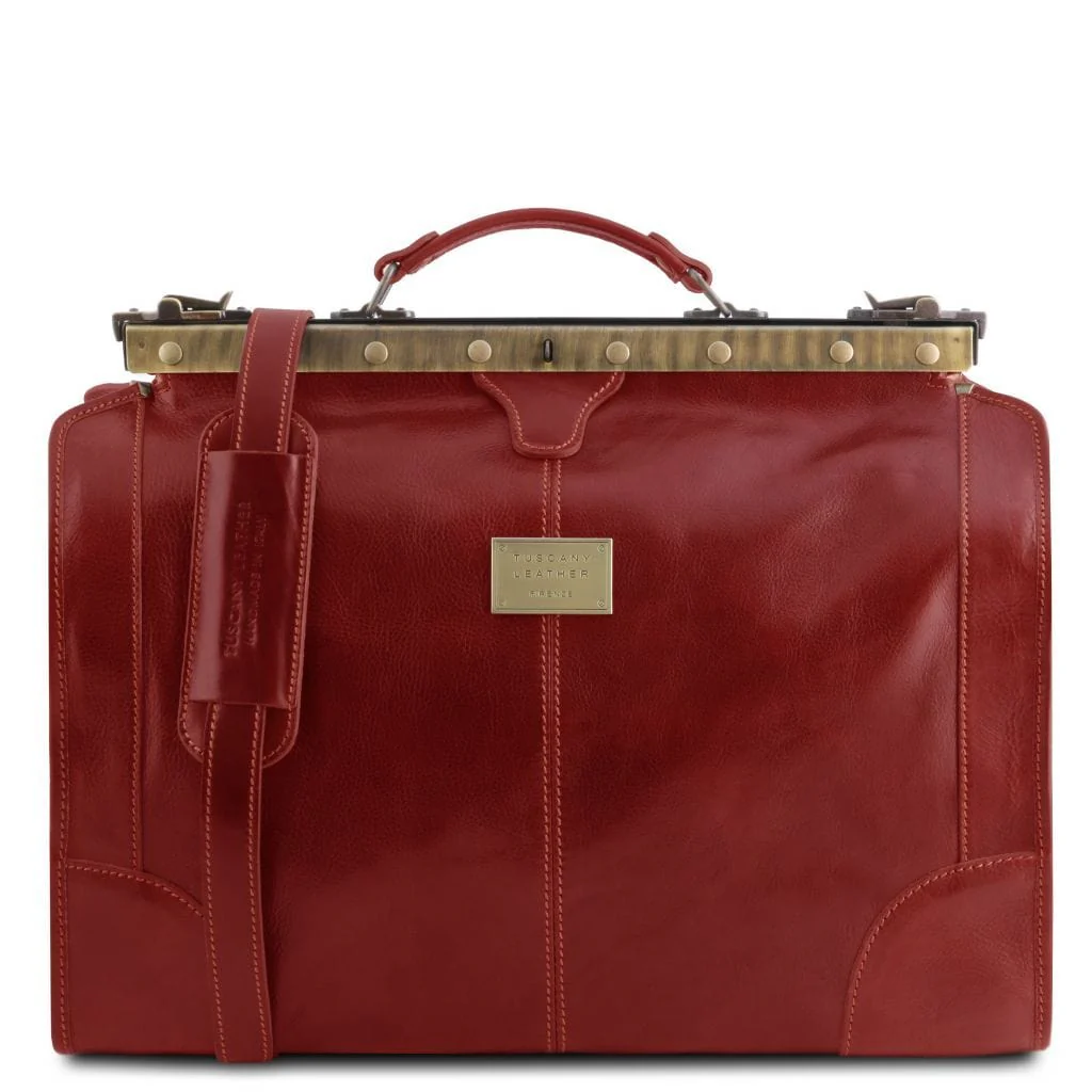 Madrid - Gladstone Leather Bag - Small size | TL1023 - Image 9