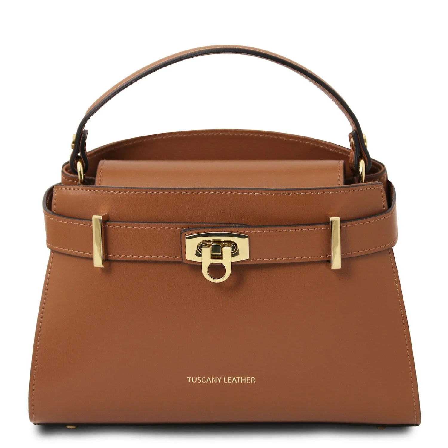 Maisy - Leather top handle bag in smooth leather | TL142459 - Image 4