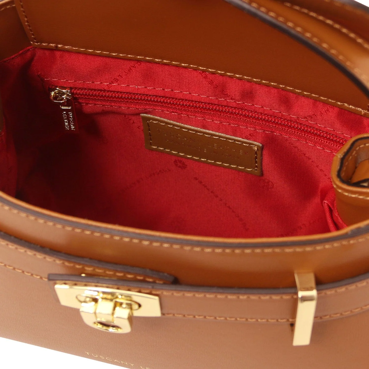 Maisy - Leather top handle bag in smooth leather | TL142459 - Image 7