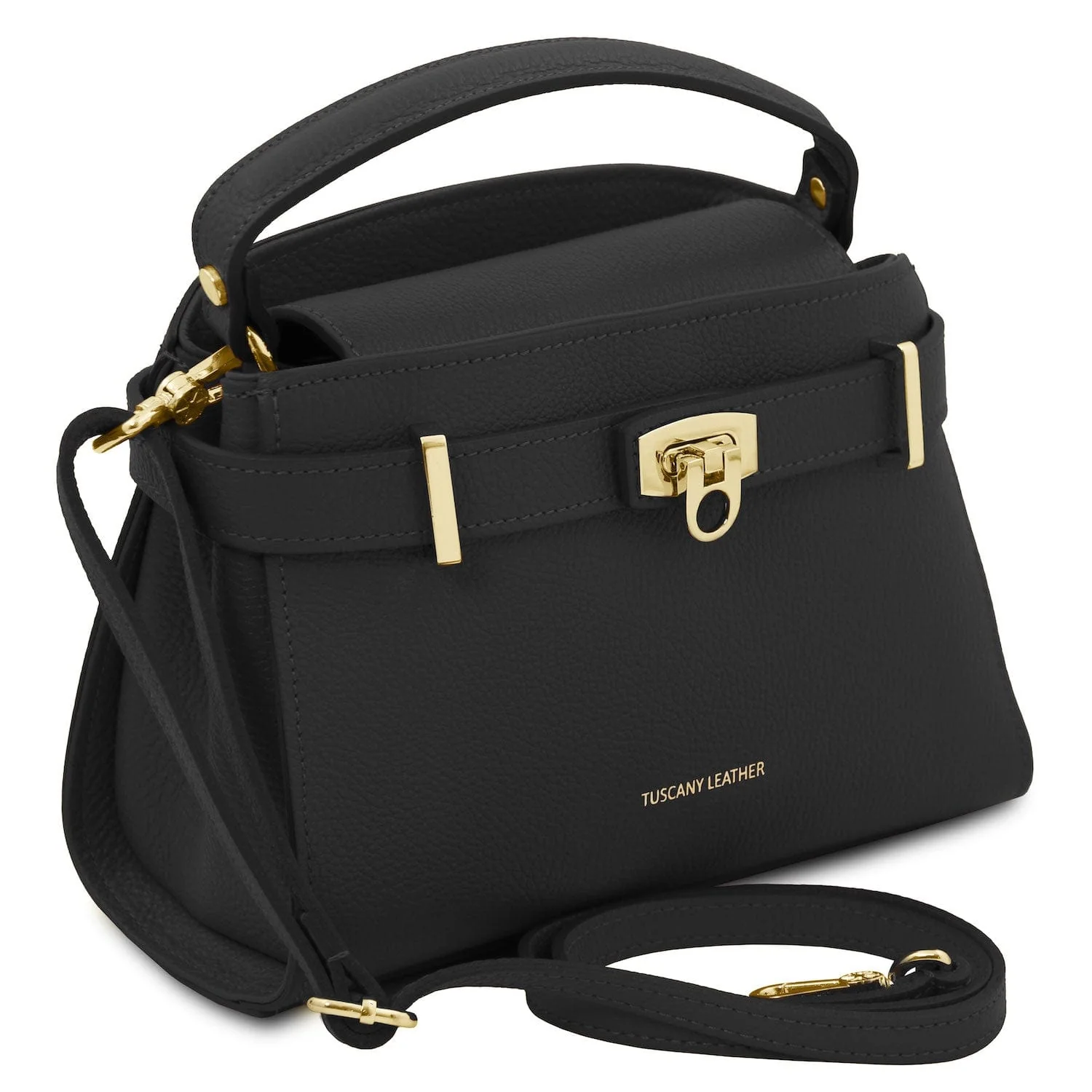 Maisy - Leather top handle bag - Medium size | TL142455 - Image 32
