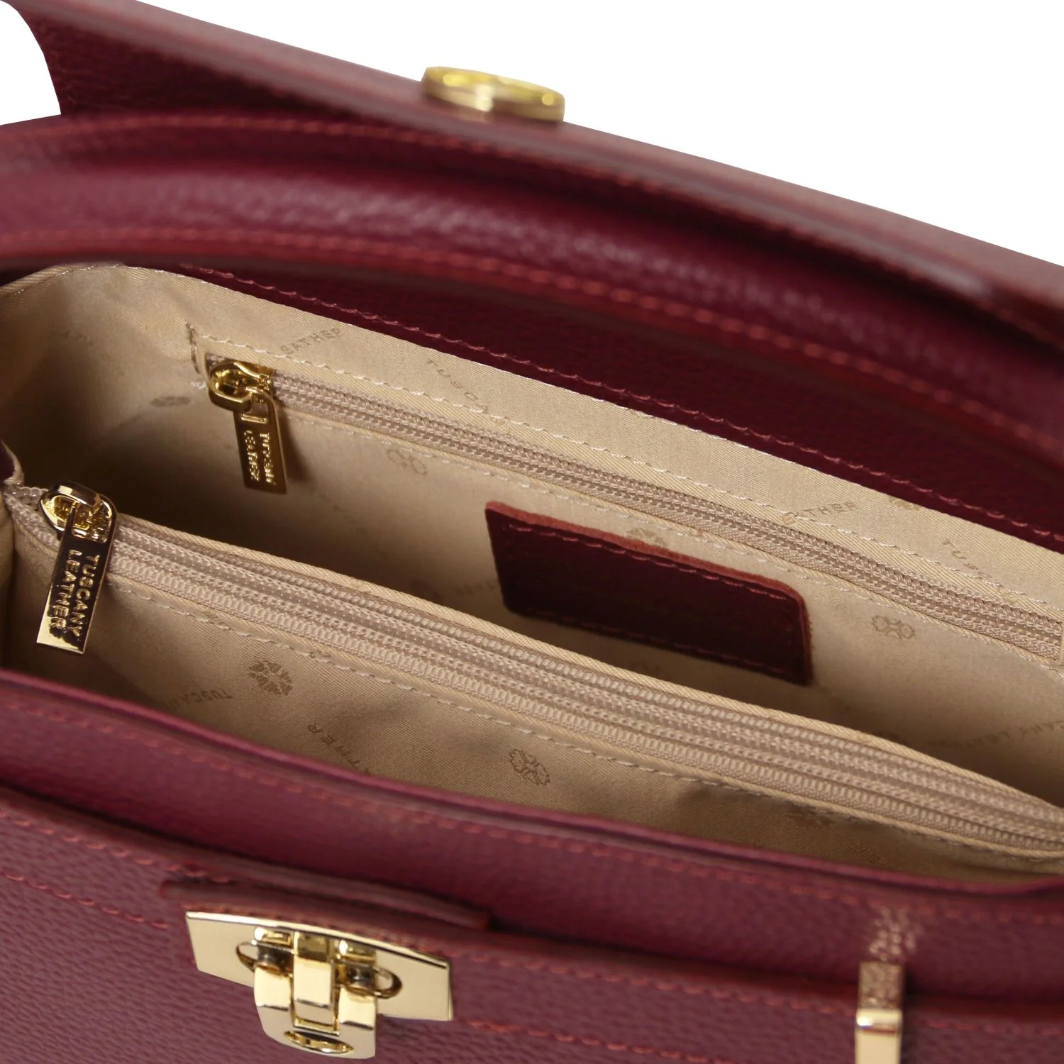 Maisy - Leather top handle bag - Medium size | TL142455 - Image 48